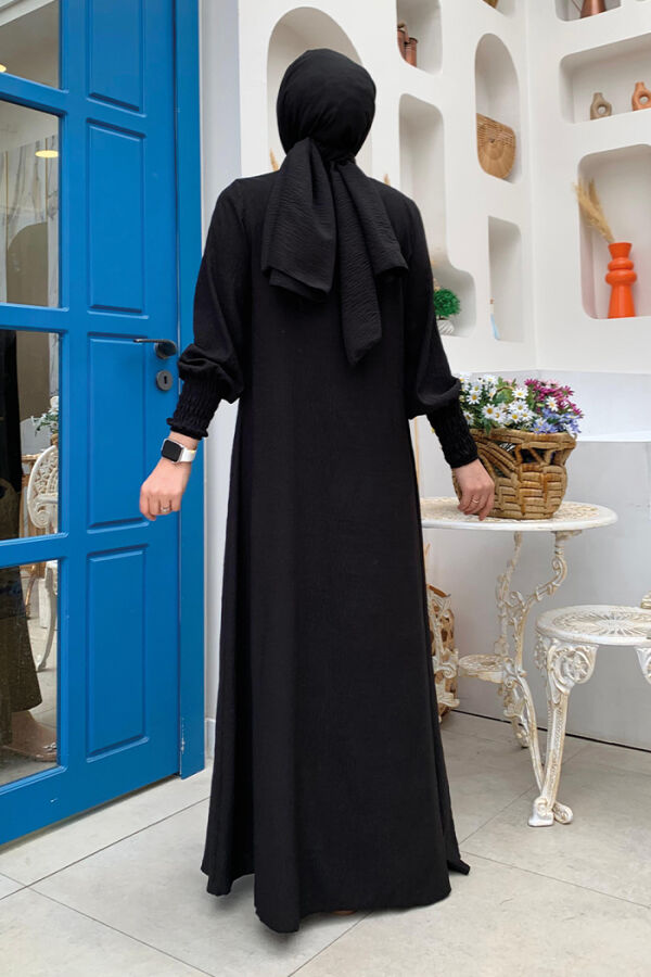 Shawl Dress Abaya Suit 3883